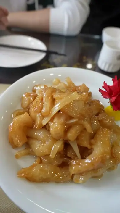 葱烧蹄筋