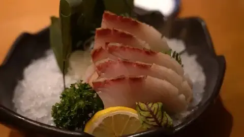黄鳍鱼刺身