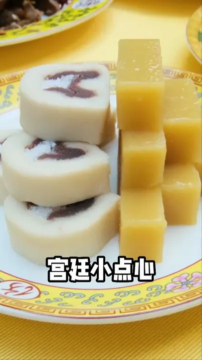 艾窝窝和豌豆黄