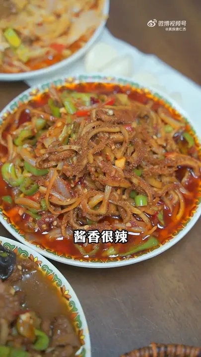 Tripe Shreds Noodles (肚丝拌面)