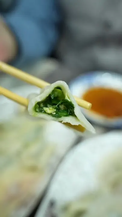 韭菜鸡蛋水饺