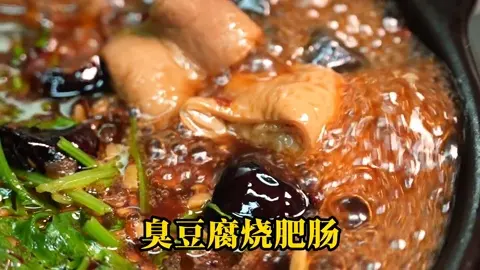 臭豆腐烧肥肠