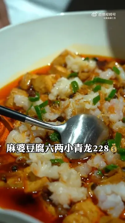麻婆豆腐六两小青龙