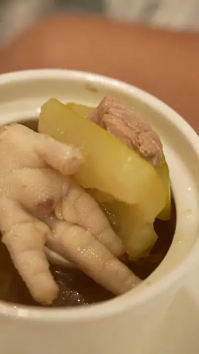 节瓜瘦肉汤