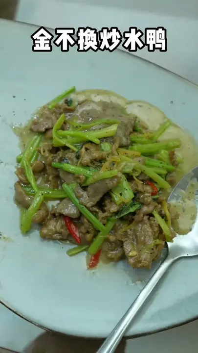 金不换炒水鸭