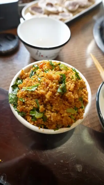 小米拌饭