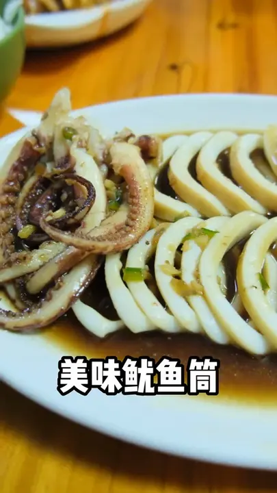 美味鱿鱼筒