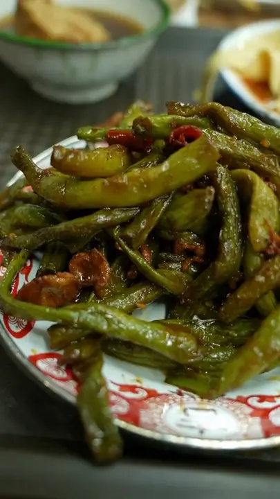 炒豆角子