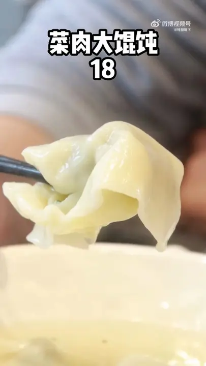 菜肉大馄饨