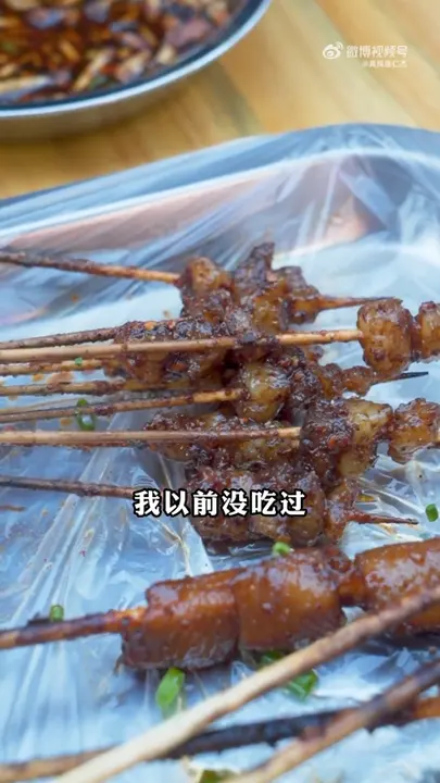 鸡脚筋烤串