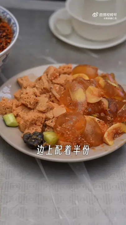 芝麻酱拌面筋