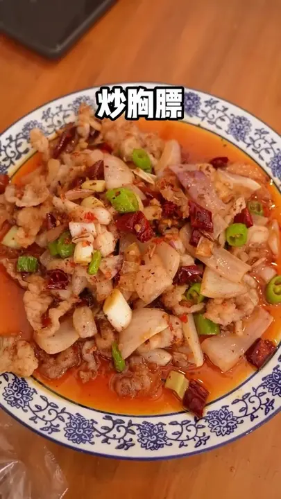炒胸膘