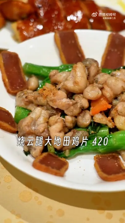 烧云腿大地田鸡片