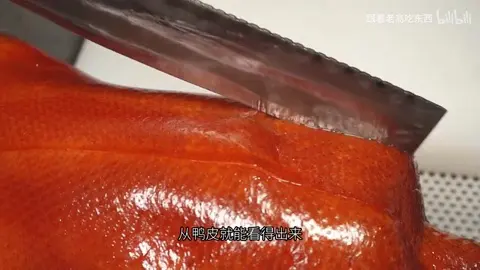 鸭饼卷烤鸭