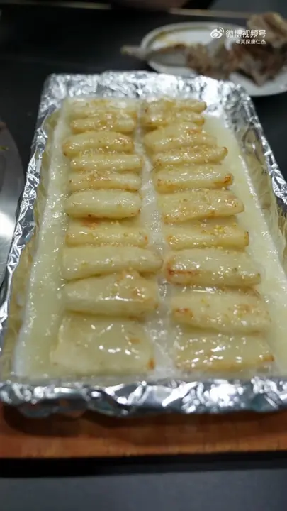 铁板奶豆腐